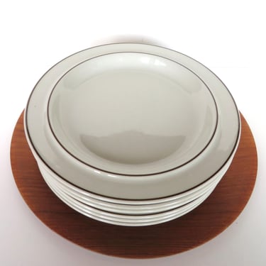 2 Arabia Finland Fennica 8" Plates, Scandinavian Dishes Designed by Richard Lind from Finland - Multiples Available 