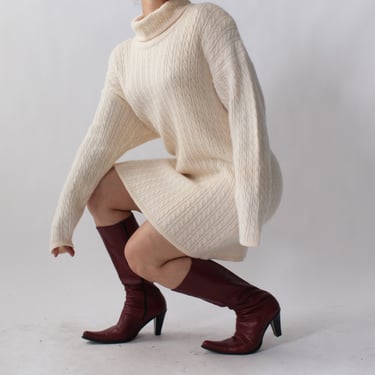 Vintage Lambswool/Angora Sweater Dress
