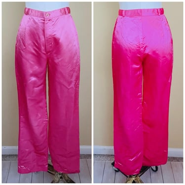 Vintage 1960s 60s Pink & White Gingham Cropped Top High