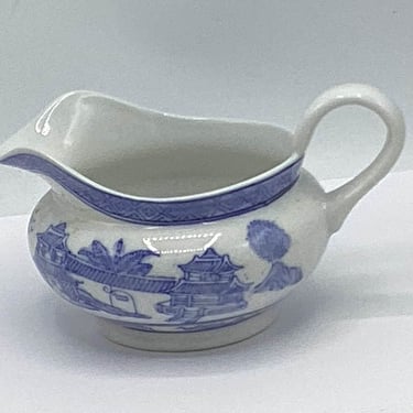 Vintage Gaungzhou Arts and Crafts small pitcher creamer large size Chip Free 