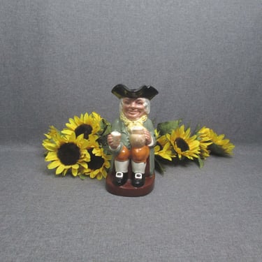 Vintage Royal Doulton Toby Jug Mug "Happy John" Large 9" Hand Painted Designer: Harry Fenton - MINT 