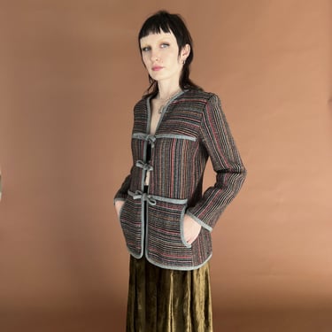 70s Folk Textile Jacket
