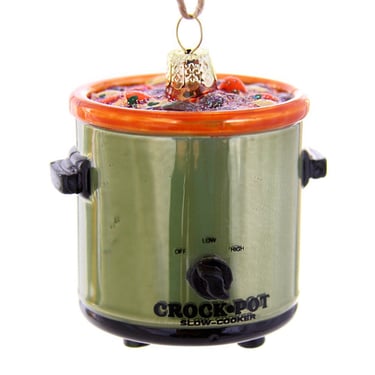 Vintage Crockpot Ornament