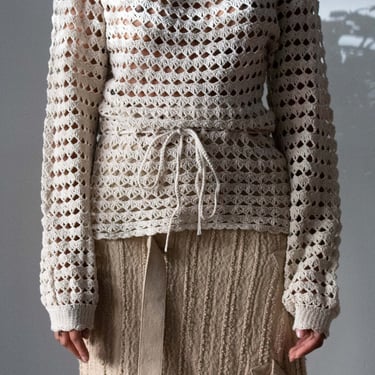 1970s Cotton Crochet Top 
