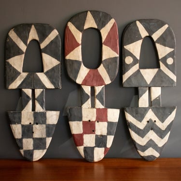 Small Bedu Plank Masks
