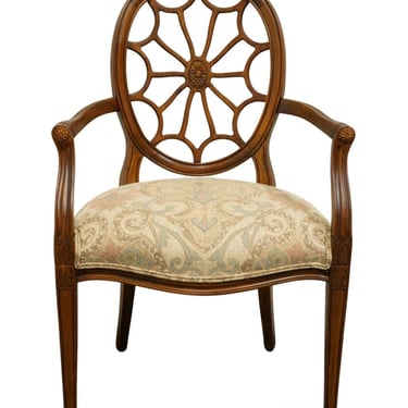 ETHAN ALLEN Italian Made Spider Back Accent Arm Chair 