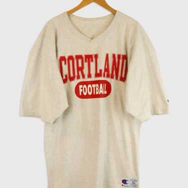 Vintage Champion Cortland Football Sweatshirt T Shirt