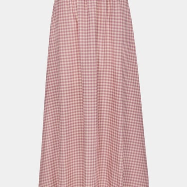 Dream Skirt in Violet Gingham