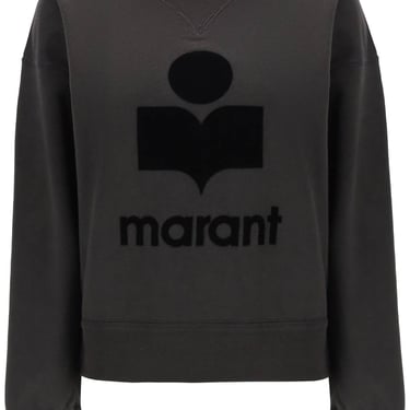 Isabel Marant Etoile Moby Sweatshirt With Flocked Logo Women