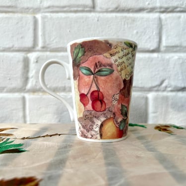 1990's Earthy Design Mug (made in England) 