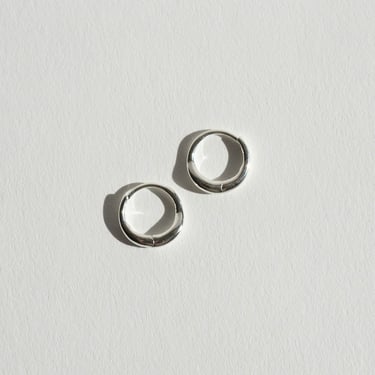 Momento Baby Hoops in Silver