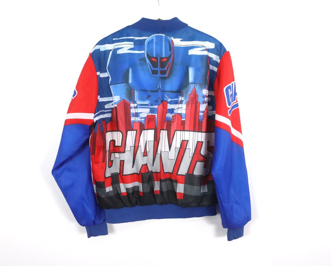 Vintage New selling York Giants 1980’s Chalk Line NFL Football Jacket Sz XL