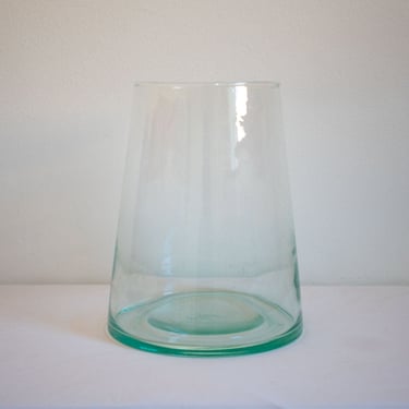Moroccan Handblown Glass Vase