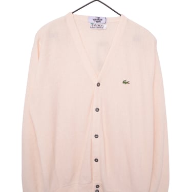 Cream Lacoste Cardigan