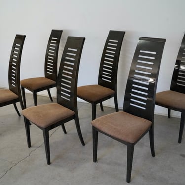 Vintage Postmodern Italian Dining Chairs 