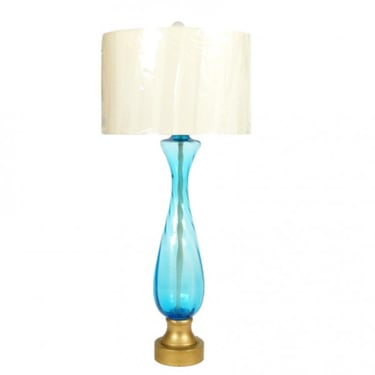 1960s Art Glass Lamp