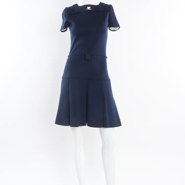 1970s Pleated Tennis Dress