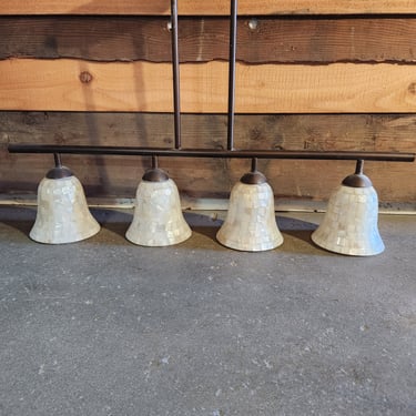 Contemporary 4 Bulb Pendant Light 34.25 x 23 x 6.25