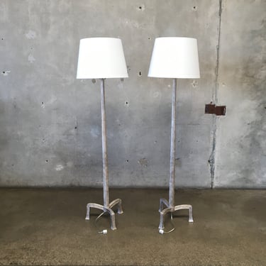 Pair Of Designer Contemporary Floor Lamps
