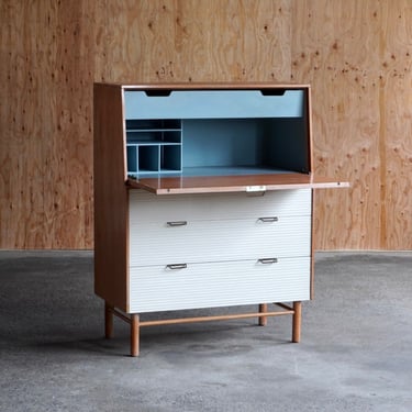 Raymond Loewy Drop Front Cabinet by Mengal 
