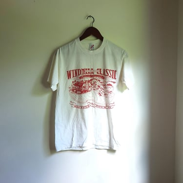 Vintage 1990's Baldwin, Wisconsin Bicycle Cycling T-Shirt / Graphic / S to M 