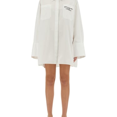 Off-White Women Oversized Poplin Shirt