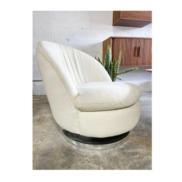 Milo Baughman for Thayer Coggin Swivel Lounge Chair 