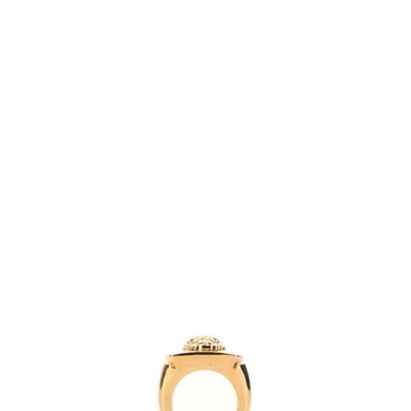 Versace Women Gold Metal Medusa Ring