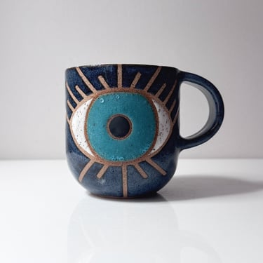Evil Eye Protector - Turquoise 008 - Mug - OVERSTOCK