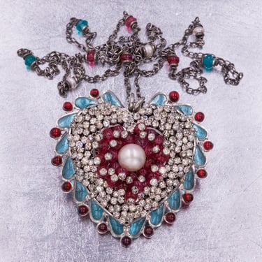 1948-54 Chanel Gripoix Glass Necklace