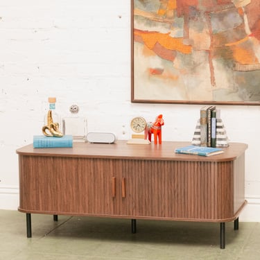 Tambour Door Credenza