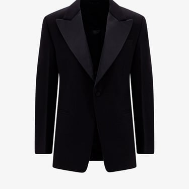 Ferragamo Man Blazer Man Black Blazers E Vests