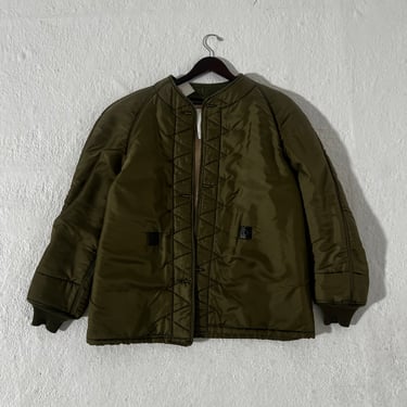 RS Green Military Liner Jacket Sz. L