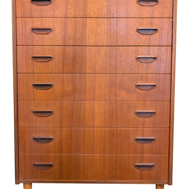 High Boy Teak Dresser - 022539