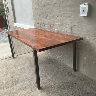 Modern Solid Hardwood Dining Table