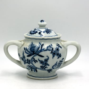 vintage Blue Danube Sugar Bowl Made in Japan 