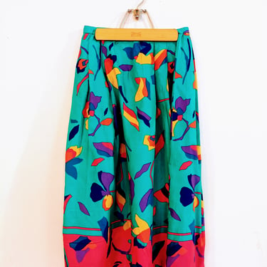 Teal Vintage Skirt