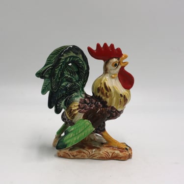 vintage Rooster Figurine 