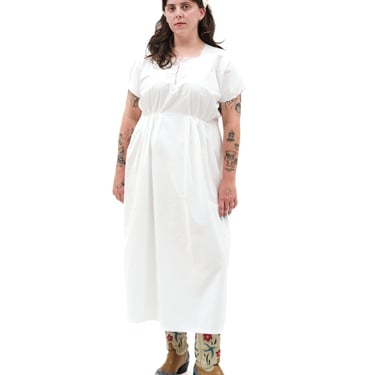 Vintage White Eyelet Dress
