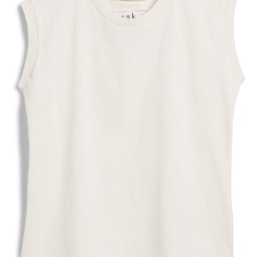 Frank and Eileen Aiden Muscle Tee in Vintage White