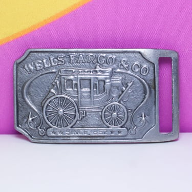 Vintage Wells Fargo Belt Buckle 