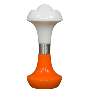 Carlo Nason for Mazzega White Murano Birillo Glass Floor Lamp, Italy, 1960s