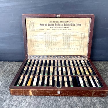 Elgin National Watch Company's replacement parts kit No. 2906A- 1920s vintage 