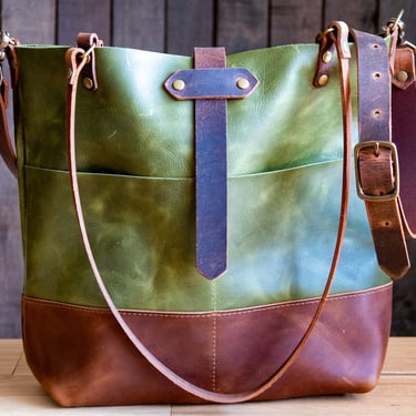 Limited Run Sale | The Ml Tote In Leather! Medium | Only A Few Available 