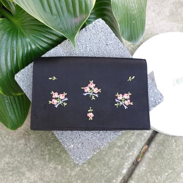 Parisian Handmade  Embroidered Wallet 