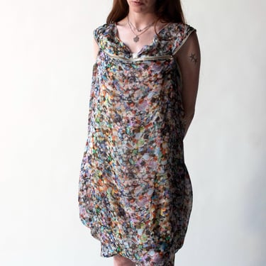 Trash Print Dress | Hussein Chalayan 