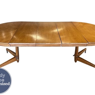 42”-87” Unfinished Vintage Table #08431