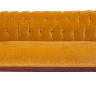 Swedish Art Nouveau Mahogany Sofa