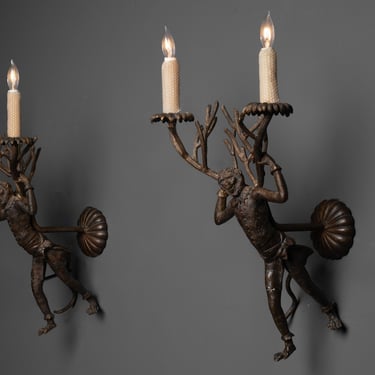 Monkey Wall Sconces