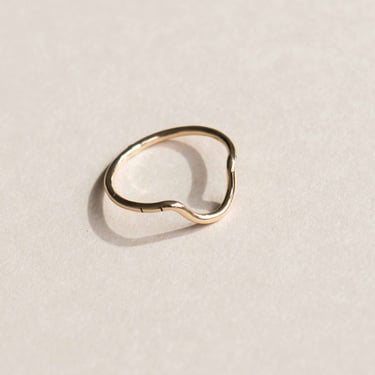 Goldeluxe - Arc Stacking Ring | 14k Gold Fill
